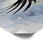共生スカイダンサー：優雅なスウィフトBIrd ポスター (コーナー)