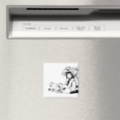 共生フレンズスクエアマグネット マグネット (インサイチュ (食洗機))