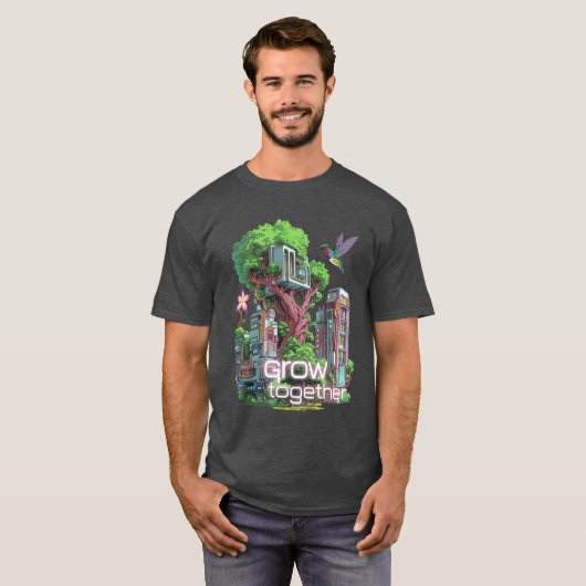 共生都市 Tシャツ (正面フル)