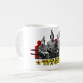 共産主義それはパーティーです コーヒーマグカップ (正面左)