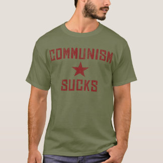 共産主義なんて最低 - アメリカ第一 反共主義 Tシャツ