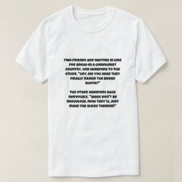 共産主義についてのAIジョーク Tシャツ