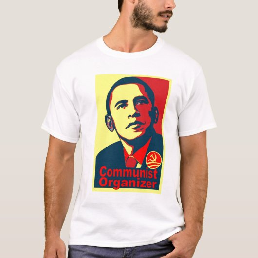 共産主義のオルガナイザー Tシャツ (正面)