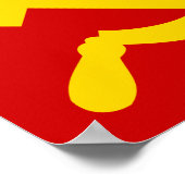 共産主義のハンマーと鎌 ポスター (角)