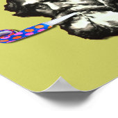 共産主義のパーティーおもしろいスポフのポスターのサイン ポスター (角)