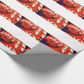 共産主義のプロパガンダ彼および彼女 ラッピングペーパー (角)