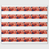 共産主義のプロパガンダ彼および彼女 ラッピングペーパー (フラット)