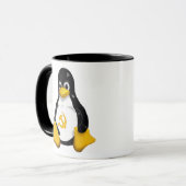 共産主義のペンギン(Linux)のコーヒー・マグ マグカップ (正面左)
