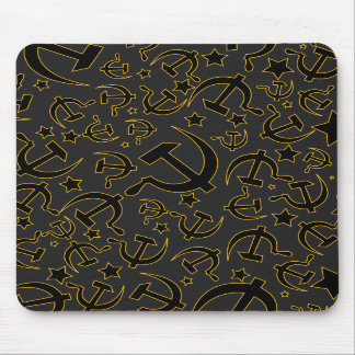 共産主義のマウスのマットの暗闇 マウスパッド