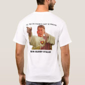 共産主義のワウ! Tシャツ (裏面)