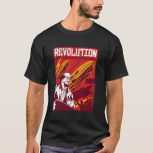 共産主義の共産党ウラジミール・イルジシュ・レーニン Tシャツ