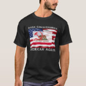 共産主義を再びアメリカ人ストップにする Tシャツ (正面)