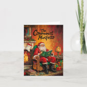 共産主義サンタクリスマスカード カード (正面)