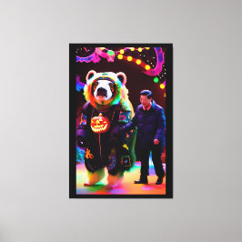 共産主義ハローウィンパーティタイム – ケン・ゲージ・アート キャンバスプリント