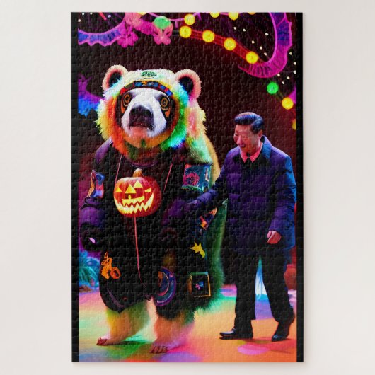 共産主義ハローウィンパーティタイム – ケン・ゲージ・アート ジグソーパズル (縦)