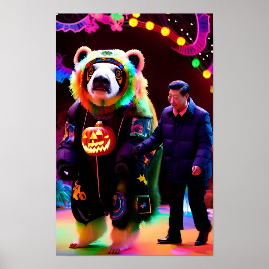 共産主義ハローウィンパーティタイム – ケン・ゲージ・アート ポスター (正面)