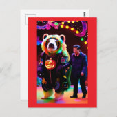 共産主義ハローウィンパーティタイム – ケン・ゲージ・アート ポストカード (正面/裏面)