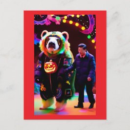 共産主義ハローウィンパーティタイム – ケン・ゲージ・アート ポストカード