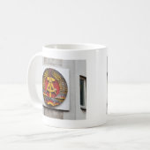 共産主義者のソ連国旗の記号 コーヒーマグカップ (正面左)