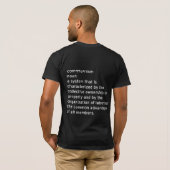 共産主義 Tシャツ (裏面フル)