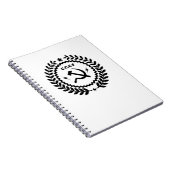 共産主義CCCPのハンマーの鎌のバッジ ノートブック (右側)