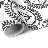 共産主義CCCPのハンマーの鎌のバッジ ラッピングペーパー (ロールコーナー)