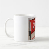 共産党の(1937年の) _Propagandaポスター コーヒーマグカップ (左)