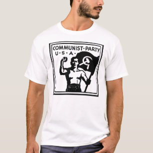 共産党米国のTシャツ Tシャツ