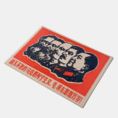 共産党首プロパガンダ毛沢東スターリン ドアマット (アングル)