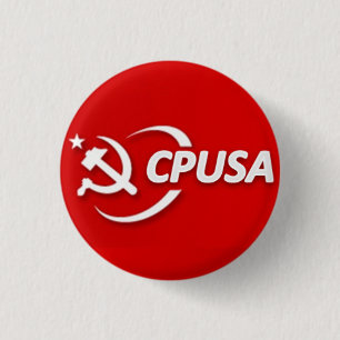 共産党(CPUSA)ボタン 缶バッジ