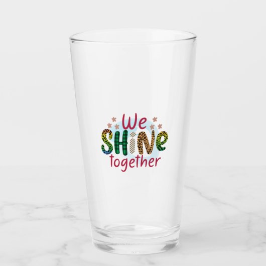 共結婚に輝く贈り物 タンブラーグラス (正面)