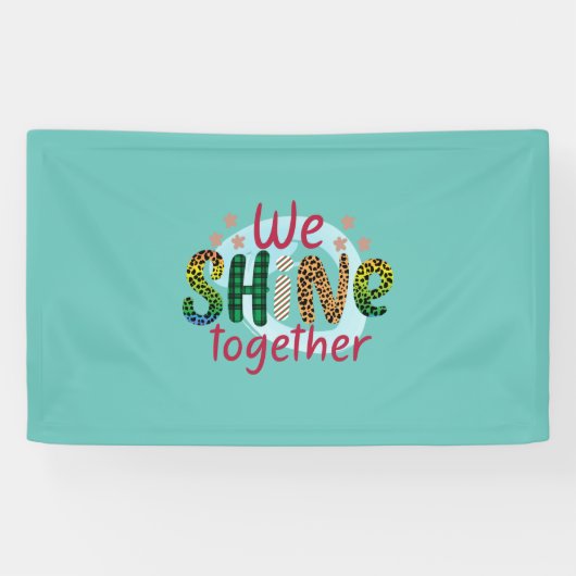 共結婚に輝く贈り物 横断幕 (横)