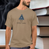 共謀おもしろい理論とコーヒーTシャツ Tシャツ