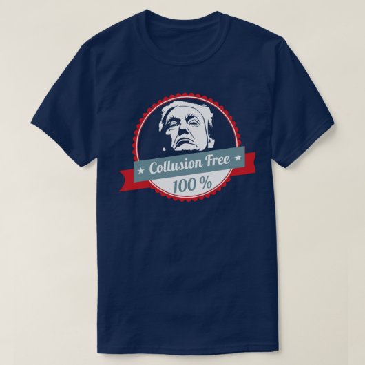 共謀はドナルド・トランプを放します Tシャツ (デザイン正面)