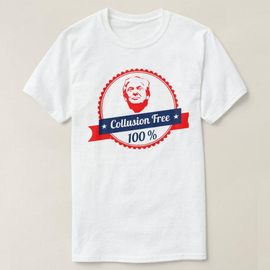 共謀はドナルド・トランプを放します Tシャツ (デザイン正面)