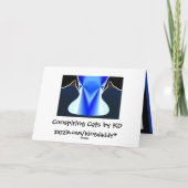 共謀猫の挨拶状 カード (裏面)