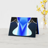 共謀猫の挨拶状 カード (黄色い花)