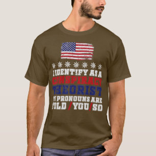 共謀理論家の代名詞はT Tシャツ