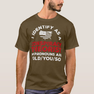 共謀理論家の代名詞はT Tシャツ