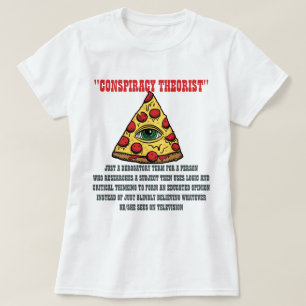 共謀理論家Tシャツ Tシャツ