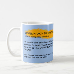 共謀論者の定義 コーヒーマグカップ