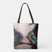 共通のカワセミ トートバッグ (裏面)