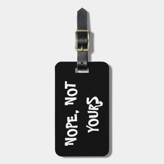 共通のバッグのための荷物のラベル ラゲッジタグ (正面縦)