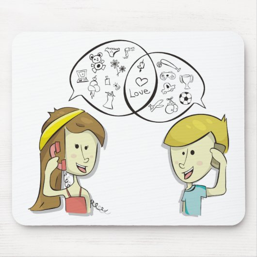 共通のマウスパッドの何か マウスパッド (正面)