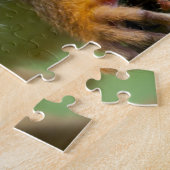 共通のリスザルのクローズアップ ジグソーパズル (側面)