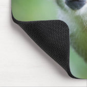 共通のリスザルのクローズアップ マウスパッド (コーナー)