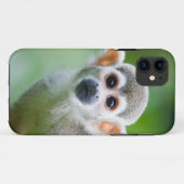 共通のリスザルのクローズアップ Case-Mate iPhoneケース (裏面(横))