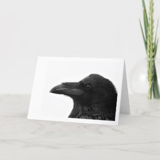 共通のワタリガラスNotecard カード
