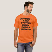 共通の一輪車の冗談への応答 Tシャツ (正面フル)