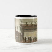 共通の嘆願の裁判所、ウエストミンスターホール ツートーンマグカップ (中央)